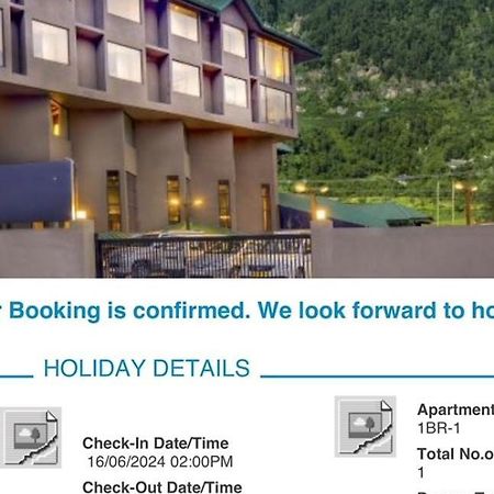 Hotel Park Paradise Manali Manāli Exterior foto